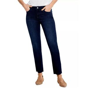 NIC+ZOE Women's Size 25 Twilight Mid Rise Straight Ankle Jeans